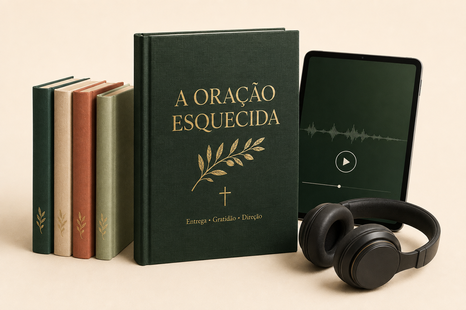 Apresentação ilustrativa da coleção digital A Oração Esquecida